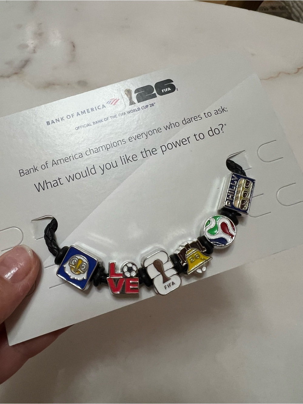 Rare FIFA World Cup 2026 charm Bracelet - Limited Edition
